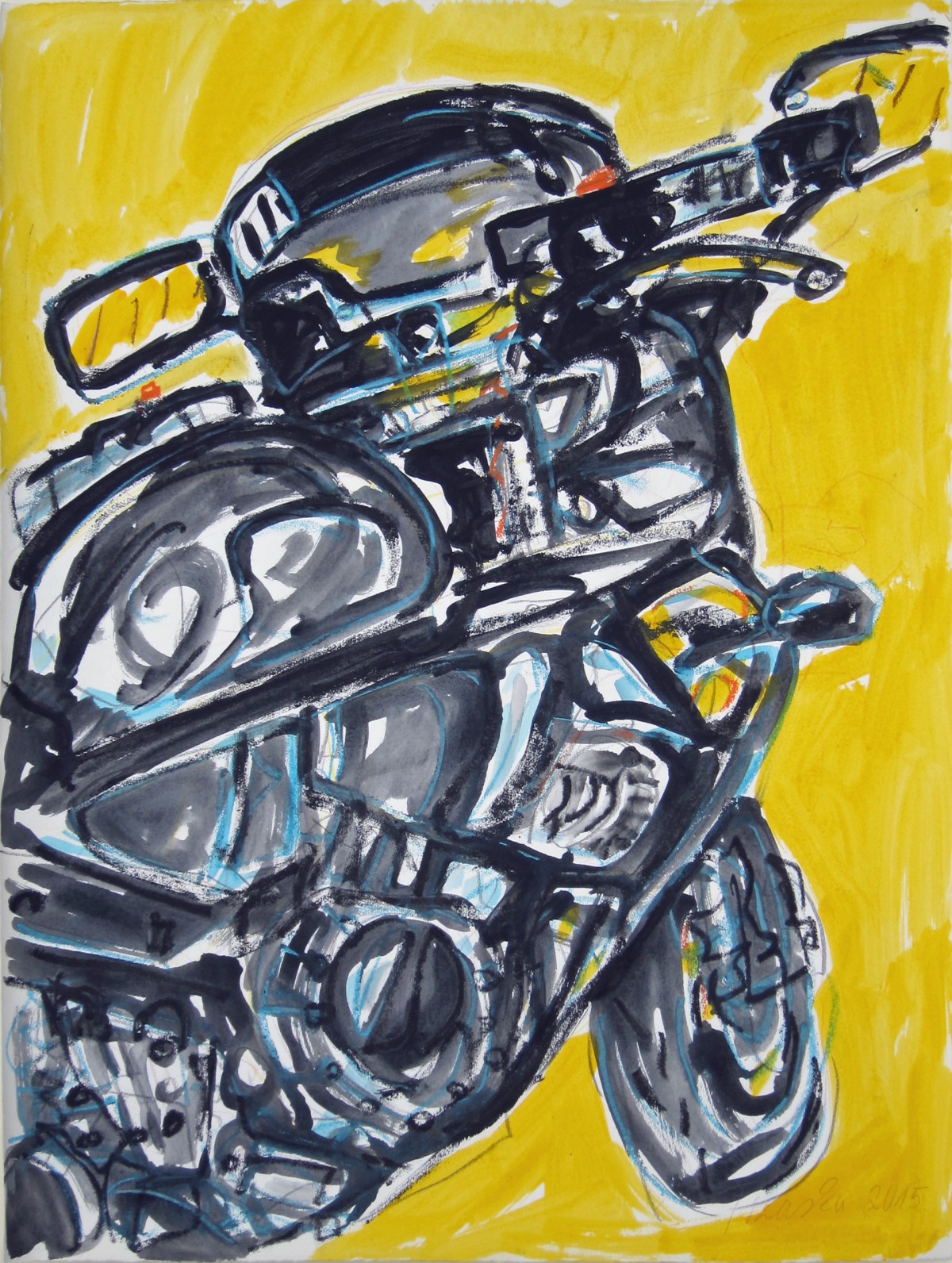 DorisTrzaska_2015_F_Motorrad